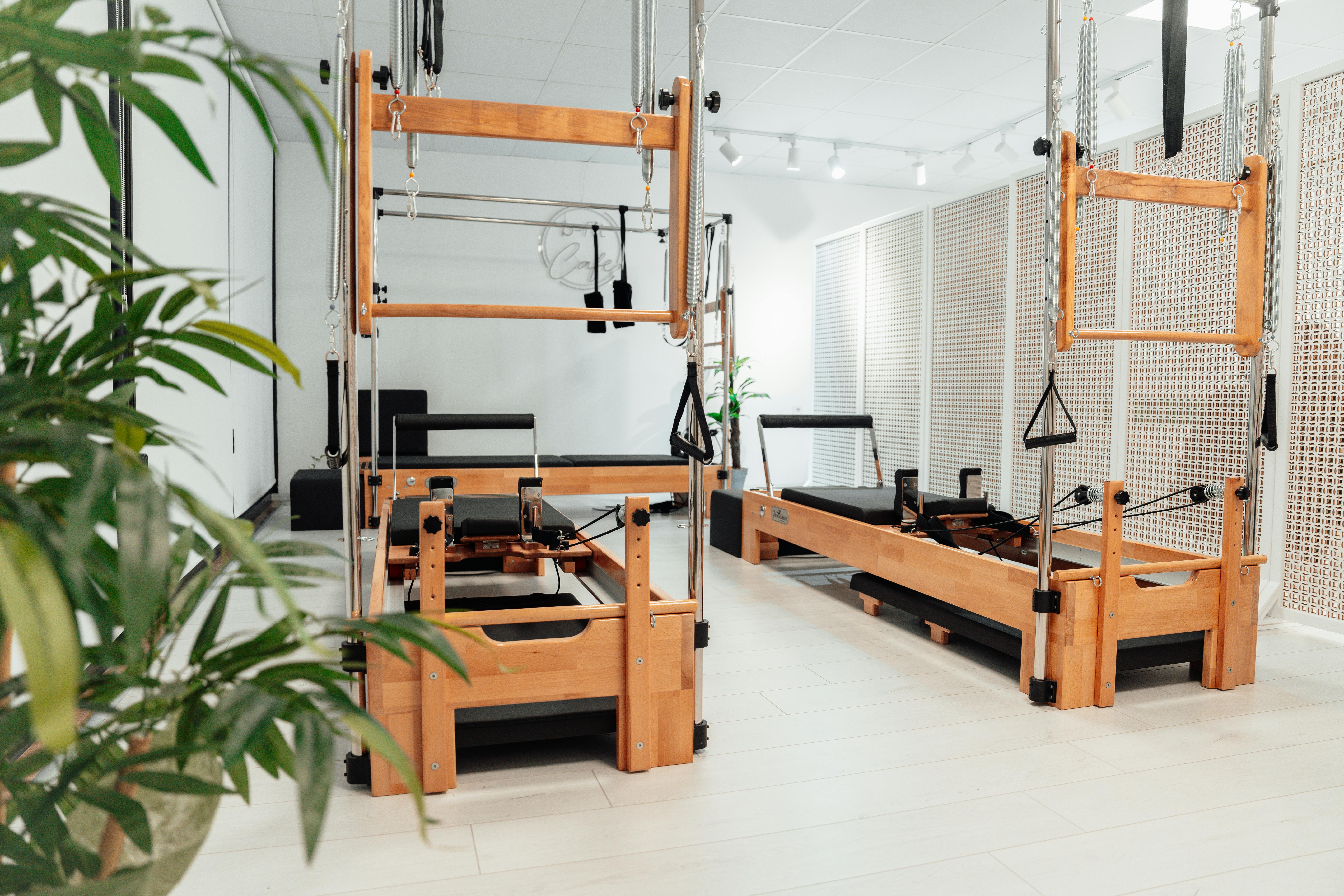 Pilates apparatuur detail